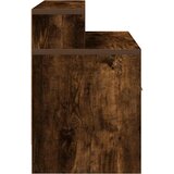  Noćni ormarić s ladicom dimljeni hrast 51x31x47 cm | Eponuda.ba