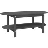  Klubska mizica siva 110x55x45 trdna borovina, (20711440) | Shoptok.si