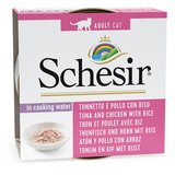 Schesir Ekonomično pakiranje Natural 24 x 85 g - Tuna i piletina s rižom Cijene