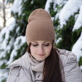 AGBO Woman's winter hat beige Frances | shoptok.hr