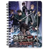 Grupo Erik Editores S. L. Bilježnica A5 Attack on Titan, 90 listova, tvrde korice Cijene