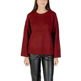 Only Puloverji ONLRENE LIFE LS BUTTON O-NECK CC KNT 15350612 Rdeča Cene
