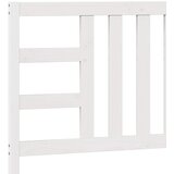  Uzglavlje za krevet bijelo 106 x 4 x 100 cm od masivne borovine | shoptok.hr