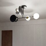  Luster na štapu MINERVA 2xE27/15W + 2xE14/10W/230V crna | Eponuda.com