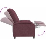  Fotelja s nagibom Ljubičasta Tkanina | shoptok.hr