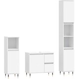  3-dijelni set kupaonskog namještaja bijeli konstruirano drvo | shoptok.hr