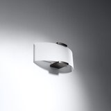 Nice Lamps bela stropna svetilka s steklenim senčnikom 33x30 cm eva – | Shoptok.si