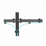 Digitus DA-90400 2-struki stolni nosač za monitor 33,0 cm (13) - 81,3 cm (32) crna, crna (mat) vrtljivi nosač, podesi | Eponuda.ba