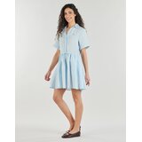 Tommy Hilfiger ESS LINEN SHORT SS DRESS Plava | shoptok.hr