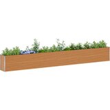  Povišena vrtna gredica 582 x 50 x 68 cm Cinkani čelik | shoptok.hr