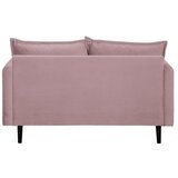 Ropez Svetlo vijolična žametna sedežna garnitura 138 cm Juli – | Shoptok.si