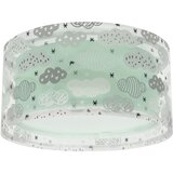 Dalber 41416H - Dečije plafonsko svetlo CLOUDS 2xE27/60W/230V zeleno | Eponuda.com