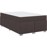  Konstrukcija postelje Temno rjava 120 x 200 cm blago, (5000123469) | Shoptok.si