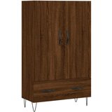 Maison Chic Visoka omara - Komoda - Predalnik rjavi hrast 69,5x31x115 cm inženirski les, (21719381) Cene