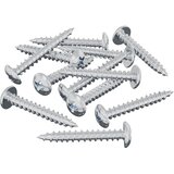  Drveni vijak 8182 pcs Srebrno M4 x 28 mm Željezo | shoptok.hr