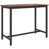  Stol Dimljeni hrast 100 x 50 x 76 5 cm Inženjerska drva i čelik | shoptok.hr
