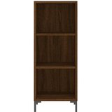  Komoda boja smeđeg hrasta 34,5x32,5x90 cm od konstruiranog drva | Eponuda.com