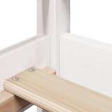  Set dnevnog kreveta s krovom 80x200 cm bijeli borovina | shoptok.hr