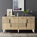 Woody Fashion moda - sapphire, oak, silver sapphireoaksilver console Cene