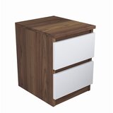  Noćni stočić WALNUT 46,8x35 cm braon/bela | Eponuda.com