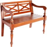 vidaXL Batavia klop 98 cm trden mahagonij temno rjava, (20777521) Cene