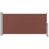  Uvlačiva bočna tenda za terasu 120 x 300 cm smeđa | shoptok.hr