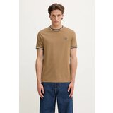Fred Perry Majice s kratkimi rokavi Fp Twin Tipped T-Shirt Kostanjeva Cene