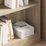  Polica za knjige sonoma hrast 80x24x75 cm izrađeno drvo | shoptok.hr