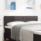  LED uzglavlje Linije dizajna Tamno smeđe 72 cm Tkanina | shoptok.hr