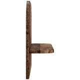  Zidna polica 2 kom. Staro drvo 41 x 13 5 x 37 5 cm - Staro drvo 41 cm | shoptok.hr