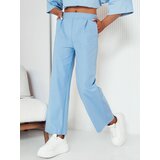 DStreet Spodnie damskie wide leg RITES błękitne | Shoptok.si
