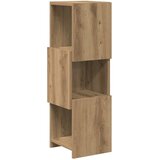  Kutni ormarić Umjetnički hrast 25,5x25x80cm Konstruirano drvo | shoptok.hr