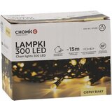 Molarem Home Božićne LED lampice &amp;ndash; 300 LED, IP44, toplo bijela, 15 m, 8 načina osvjetljenja Slike