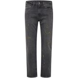 Levi's Kavbojke '502' črn denim | Shoptok.si
