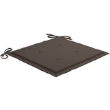  Jastuci za vrtne stolice 6 kom smeđesivi 40x40x3 cm od tkanine | shoptok.hr