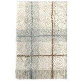Lorena Canals Krem/kadulja zeleni periv/ručno rađen pamučan tepih 90x120 cm Tartan Blue Sage – | shoptok.hr