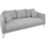 Ropez Svijetlo siva sofa od šenila 200 cm Freya – Cijene