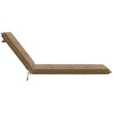  Jastučić za ležaljku GEMERT 100% poliester Sivosmeđa - Sivosmeđa 190 x 50 x 9 cm Poliester | shoptok.hr