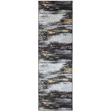 Traka za tepih LESAKA Crna i zlatna 100 x 400 cm - Crna i zlatna 100 x 400 cm | shoptok.hr