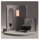 Atelier Del Sofa loly set - anthracite anthracite wing chair set | ePonuda.com