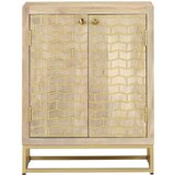 Maison Chic Komoda - Predalnik z 2 vrati 55x30x70 cm trden mangov les, (21721296) | Shoptok.si