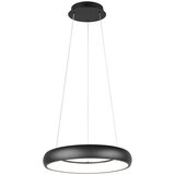  Mat crna LED viseća svjetiljka s mogućnosti zatamnjivanja s metalnim sjenilom ø 46 cm Cardona – | shoptok.hr