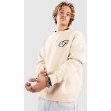 Prohibited Initial Knit Pulover cream Cene