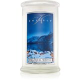 Kringle Candle Tranquil Winter mirisna svijeća 623 g u
