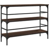  Konzolni stol boja smeđeg hrasta 100x32x75 cm konstruirano drvo | shoptok.hr