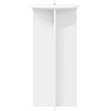  Stalak za biljke 2 pcs Bijela Ø40 x 80 cm Konstruirano drvo | shoptok.hr