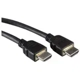 Value HDMI priključni kabel HDMI A utikač 20.00 m crna 11.99.5536 sa zaštitom HDMI kabel