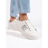 Shelvt White sports sneakers | Shoptok.si