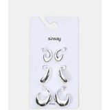 Sinsay Set srebrnih naušnica | shoptok.hr