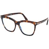 Tom Ford Blue Block Ženski okvir za dioptrijske naočare 0FT6042-B 5254, Smeđi Cene